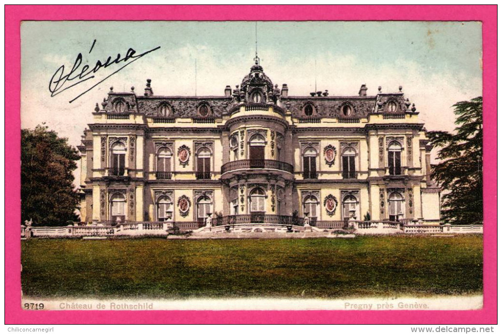 Pregny - Château De Rothschild - PHOTOTYPIE & Co 8719 - 1908 - Couleurs - Pregny-Chambésy