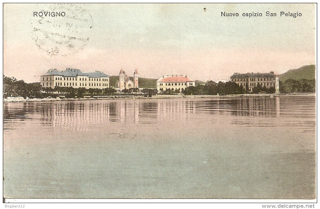 1910 - ROVINJ, ROVIGNO, Gute Zustand, 2 Scans - Croatie