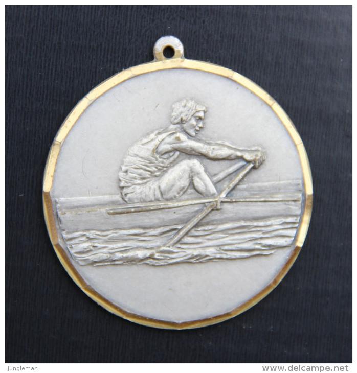 Médaille Métal Blanc - Aviron - Rowing