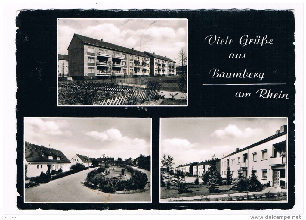 D5199     BAUMBERG Am RHEIN / MONHEIM : Multiview - Monheim