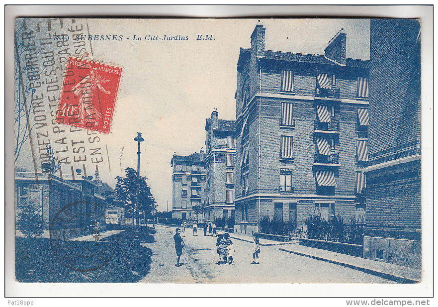 SURESNES 92 - La Cité Jardins ( HLM Immeubles ) - CPA - Hauts De Seine - Suresnes