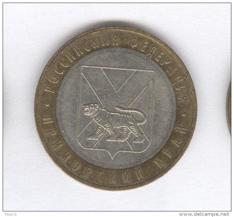 10 Roubles / Rubles Russie / Russia Bi-métallique / Bimetalic 2006 Primorskiy Kray - Russia