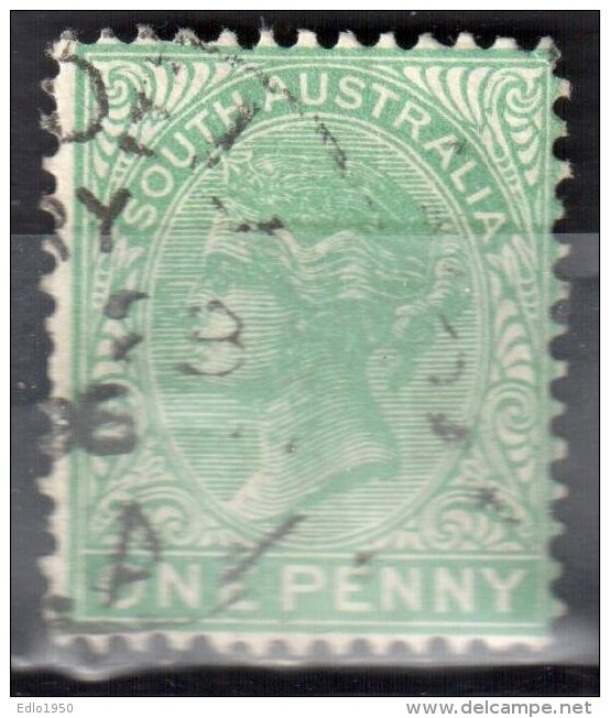 South Australia 1895 Queen Victoria - Mi 71C - Perf 13 - Used - Oblitérés