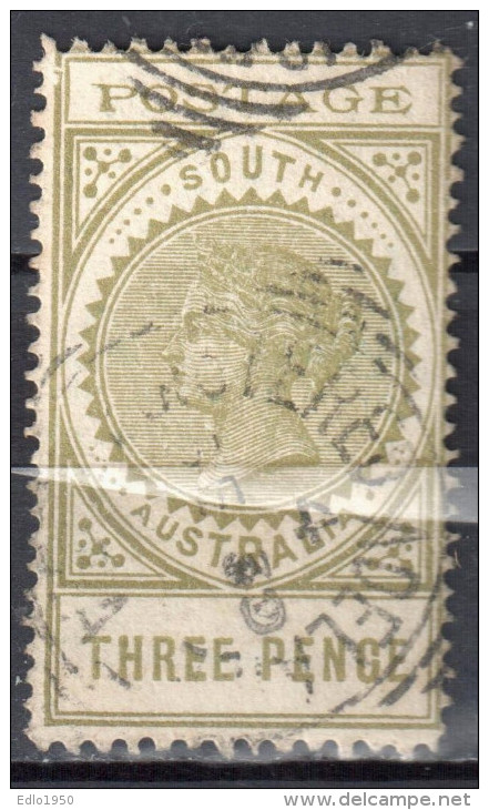 South Australia 1902 Queen Victoria - Mi 87 - Perf 11½:12½ - Used - Used Stamps