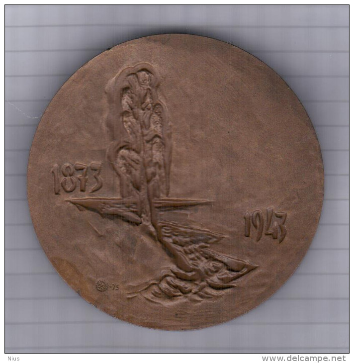 Russia USSR 1975 Sergei Rachmaninoff, Composer, Pianist, Conductor, Music Musique, Medal Medaille - Sin Clasificación