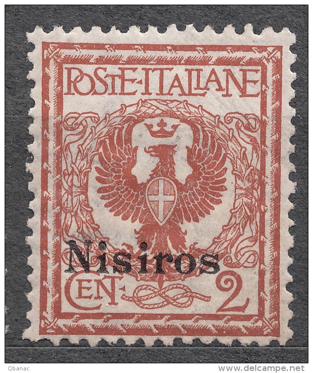 Italy Colonies Nisiros (Nisiro) 1912 Mi#3 VII Mint Never Hinged - Aegean (Nisiro)