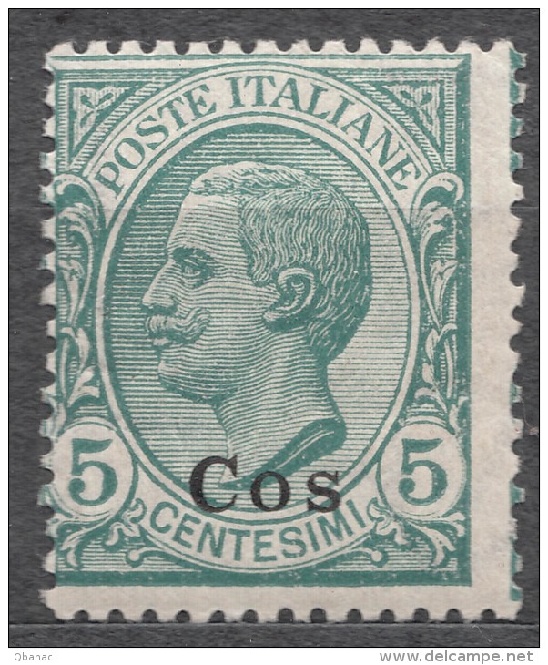 Italy Colonies Cos (Coo) 1912 Mi#4 III Mint Never Hinged - Egeo (Coo)