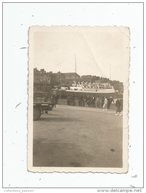 Photographie , 9 X 6 , Bateau à Quai - Boats