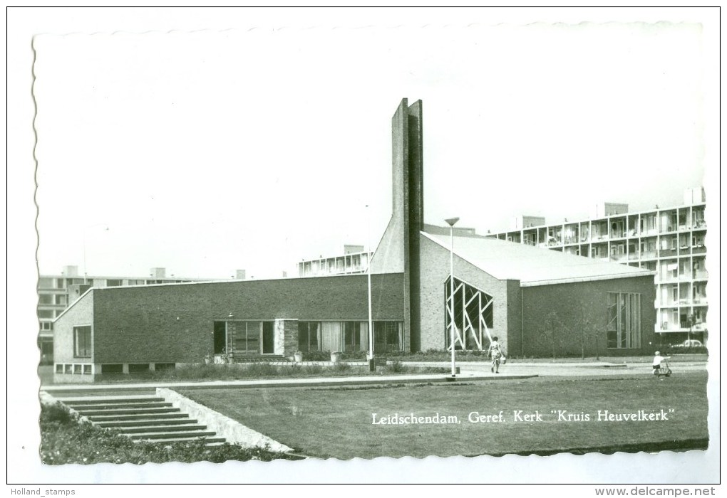 LEIDSCHENDAM * GEREF. KERK KRUIS HEUVELKERK  * ANSICHTKAART * CPA *  (3588a) - Leidschendam