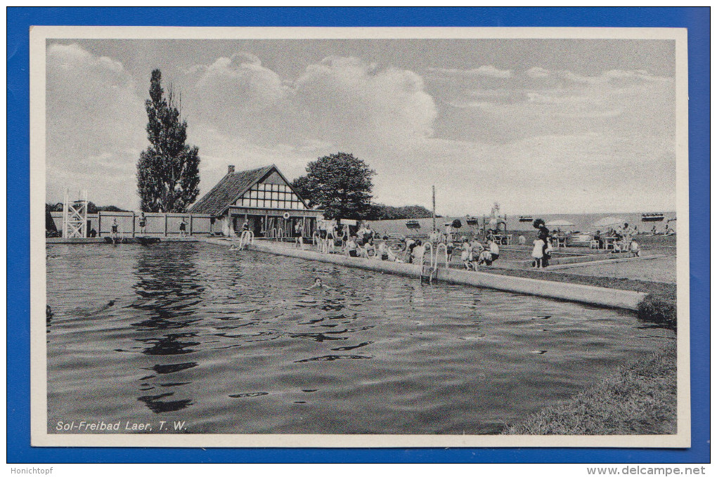 Deutschland; Bad Laer; Schwimmbad; Sol Freibad; 1937 - Bad Laer