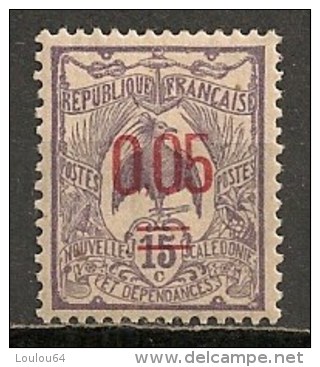 Timbres - Océanie - Nouvelle-Calédonie - 1905-1907 - 15 C. - Surchargé 0.05 - N° 126 - - Neufs