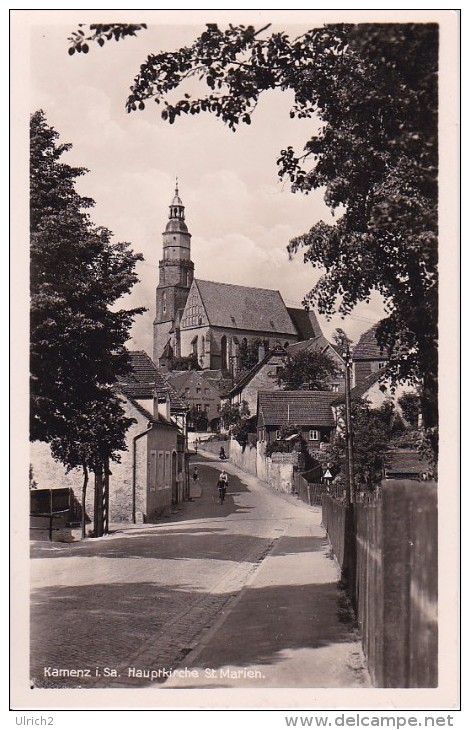 AK Kamenz I. Sa. - Hauptkirche St. Marien (14865) - Kamenz