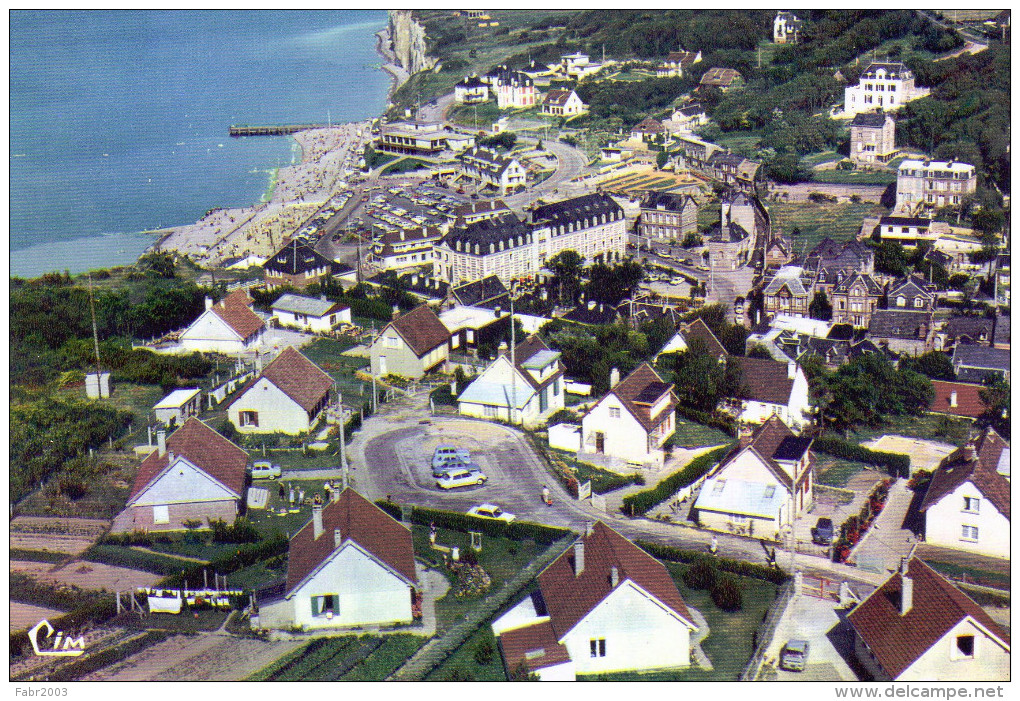 Veules Les Roses - Vue Générale Aérienne Cité "le Névé" - Veules Les Roses