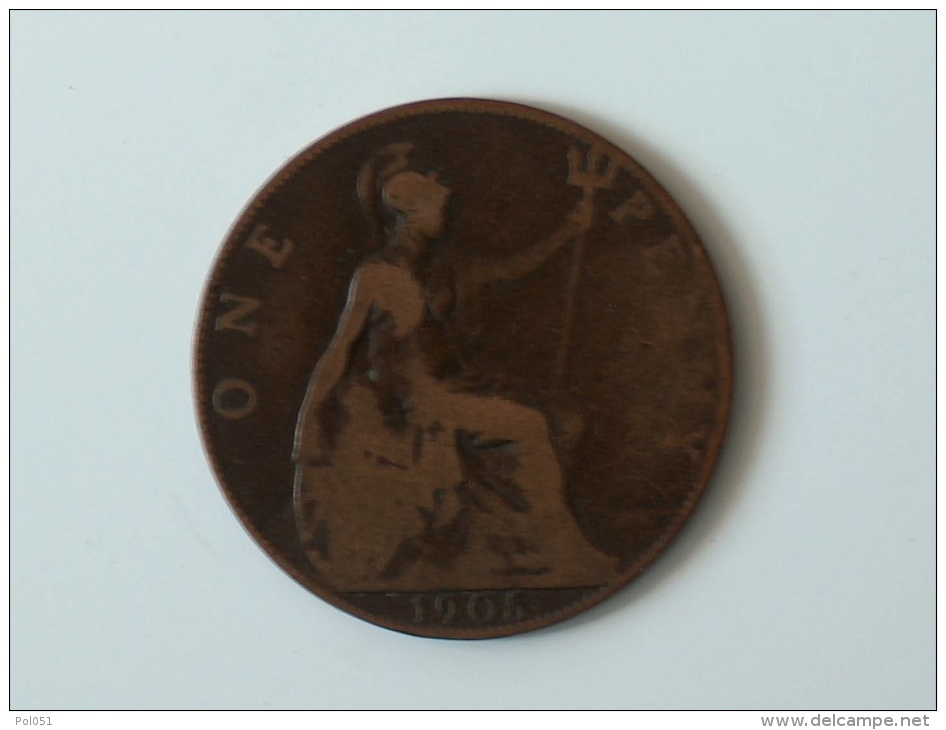 Grande-Bretagne 1 Penny 1905 - D. 1 Penny