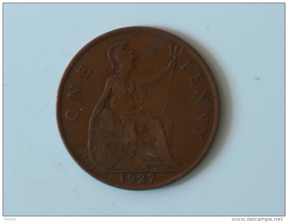 Grande-Bretagne 1 Penny 1927 - D. 1 Penny