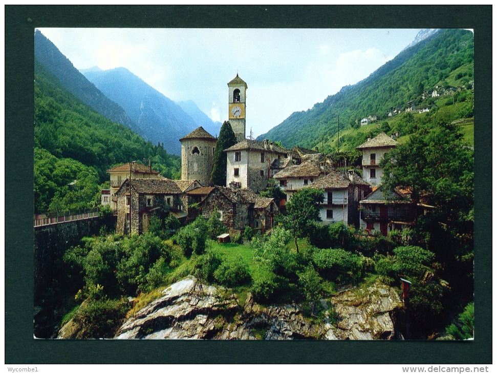 SWITZERLAND  -  Lavertezzo  Used Postcard As Scans - Lavertezzo 