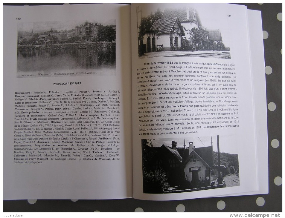 A LA DECOUVERTE DES VILLAGES DE ONHAYE & D´ HASTIERE Régionalisme Agimont Heer Hermeton Falaën Sommière Anthée Weillen