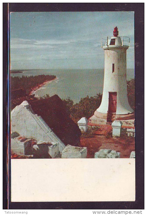 Thailand - Song Khla Lighthouse Postcard - Lighthouses