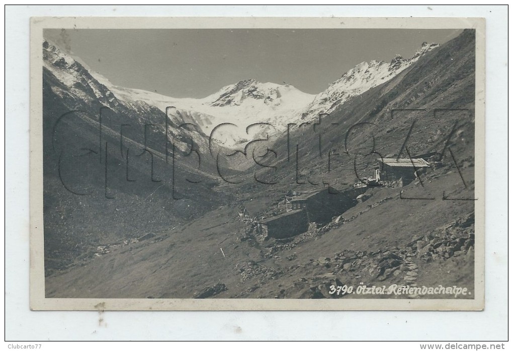 Oetz (Autriche, Tyrol) :  Alpenchalet Und Gasthaus In Rettenbachalpe Im 1950 PF. - Oetz