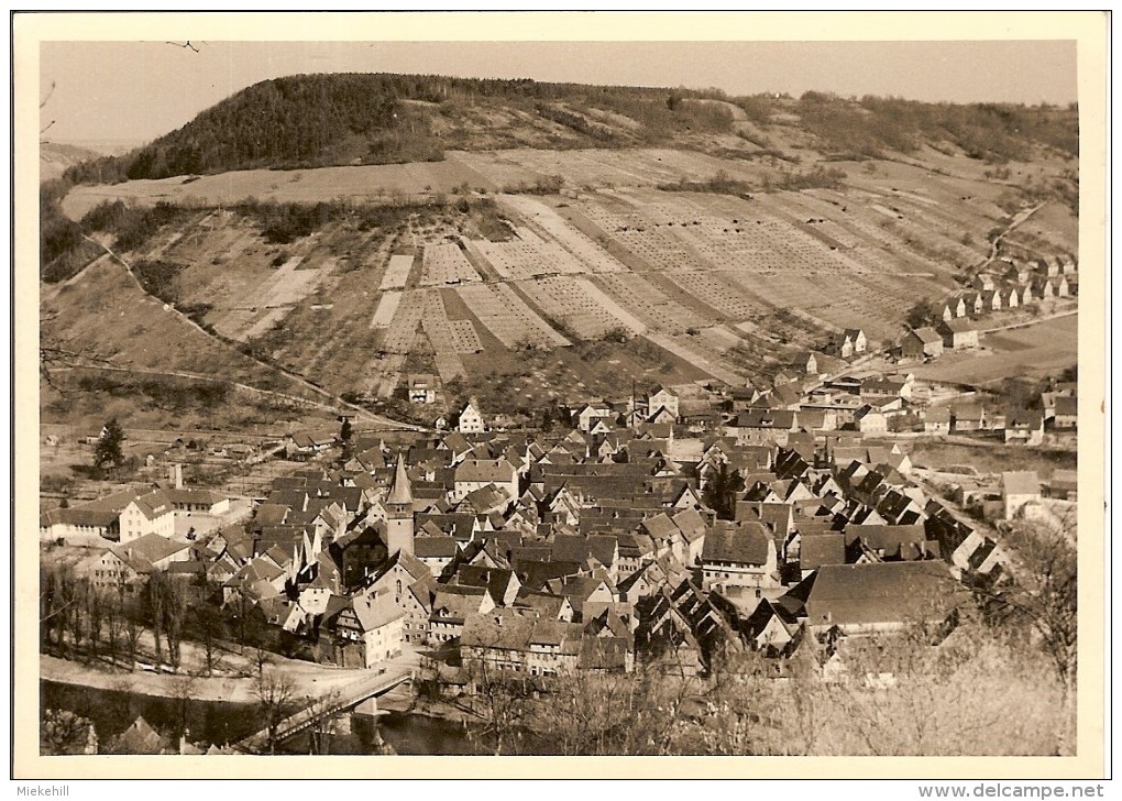 NIEDERNHALL-PANORAMA-photographie Originale - Stuttgart