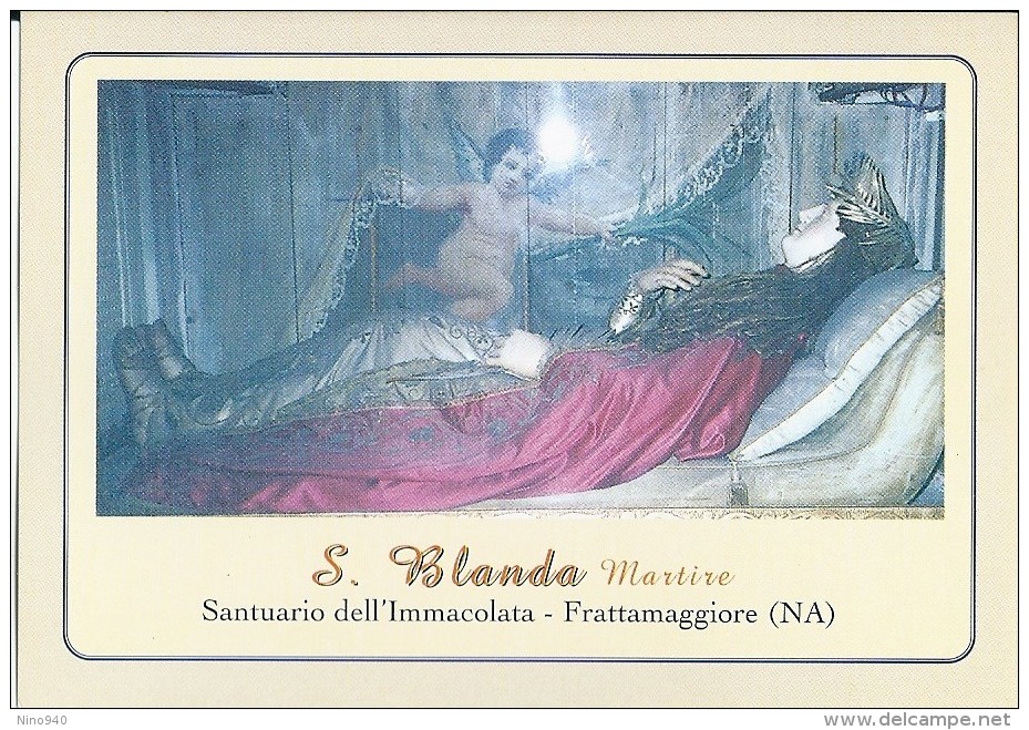 S. BLANDA - FRATTAMAGGIORE (NA) -  Mm.80 X 115 - SANTINO MODERNO - Religión & Esoterismo