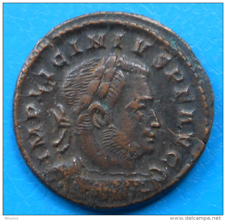 Licinius 1er Follis Ou Nummus Genio Popvli Romani Trèves Trier - The Christian Empire (307 AD To 363 AD)