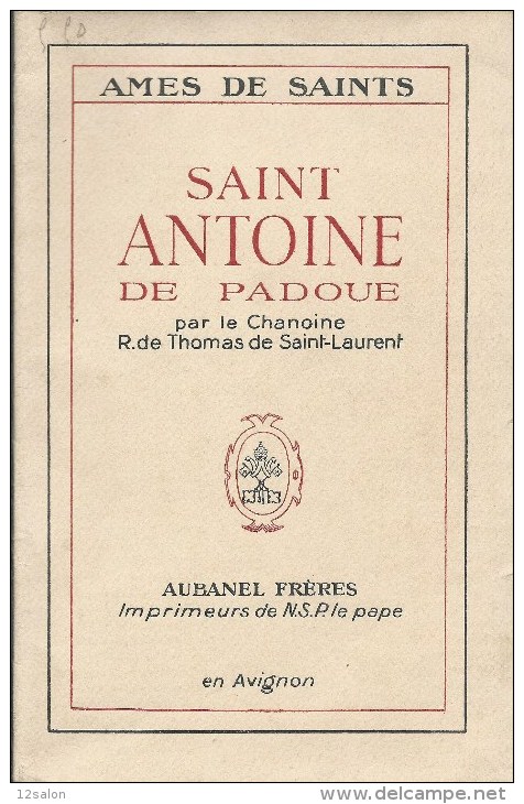 SAINT ANTOINE DE PADOUR 1927 - Religion