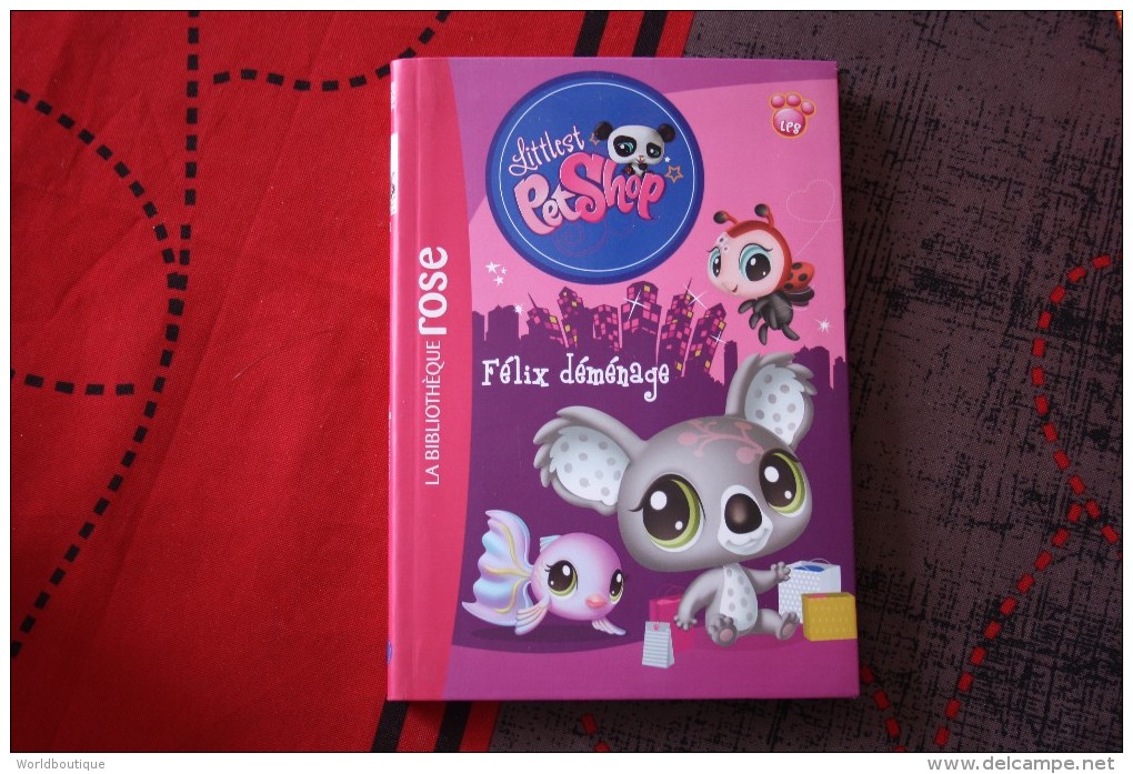 Livre Littlest Petshop ( Félix Déménage N°12) - Bibliotheque Rose