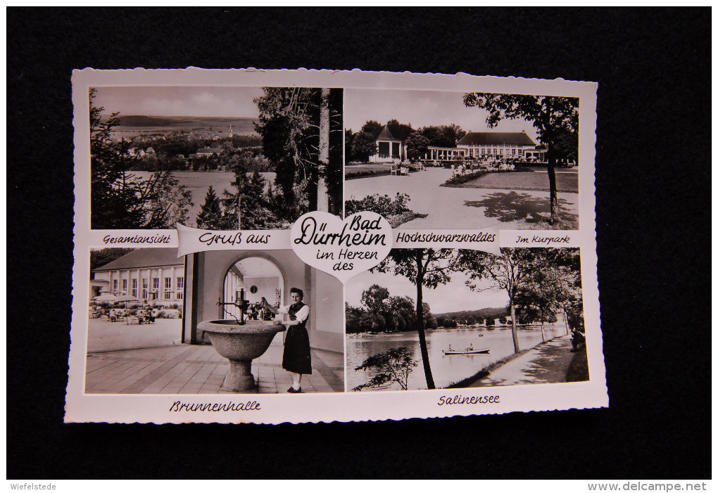 A390 - Bad Dürrheim Im Herzen Des Hochschwarzwaldes 1.7.1961 => Diepholz - Bad Dürrheim