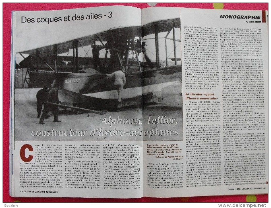 revue Le fana de l'aviation n° 320. 1996. mirage IV Gee Bee, B 52. conflit Chine japon 1937