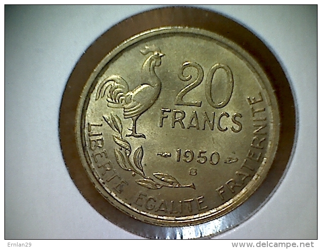 France 20 Francs 1950 B -  G Guiraud - Autres & Non Classés