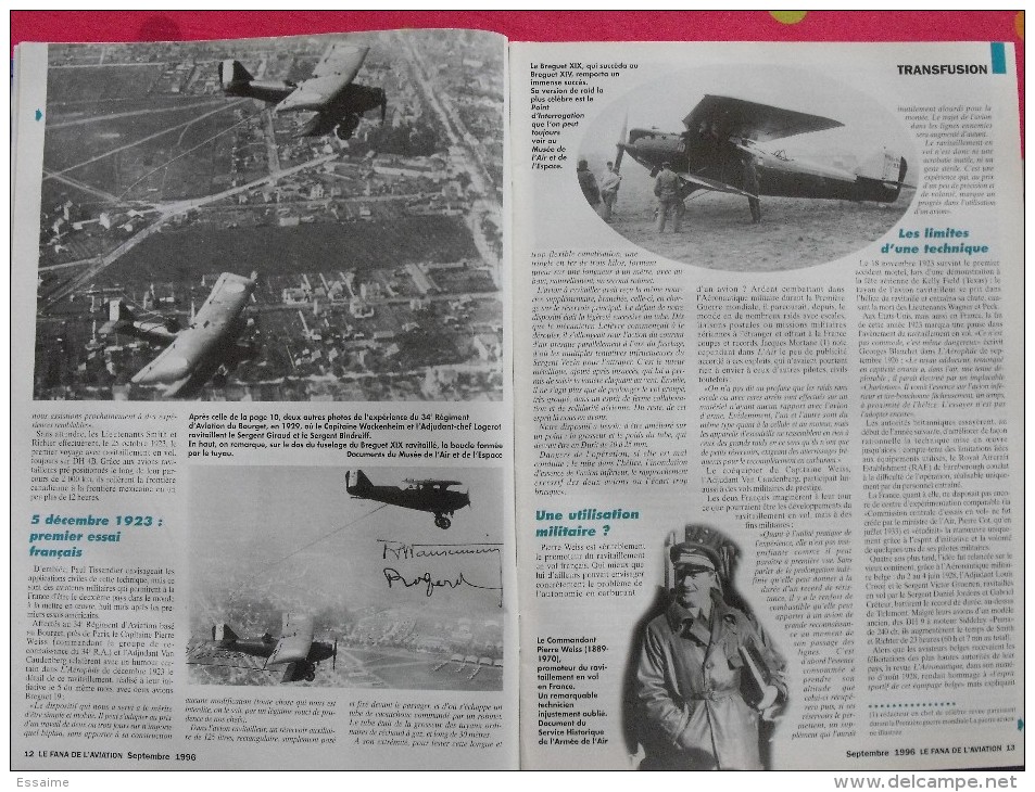 Revue Le Fana De L'aviation N° 322. 1996. Avion Atlantic Blohm & Voss Guerre Chine-japon 1937 - AeroAirplanes