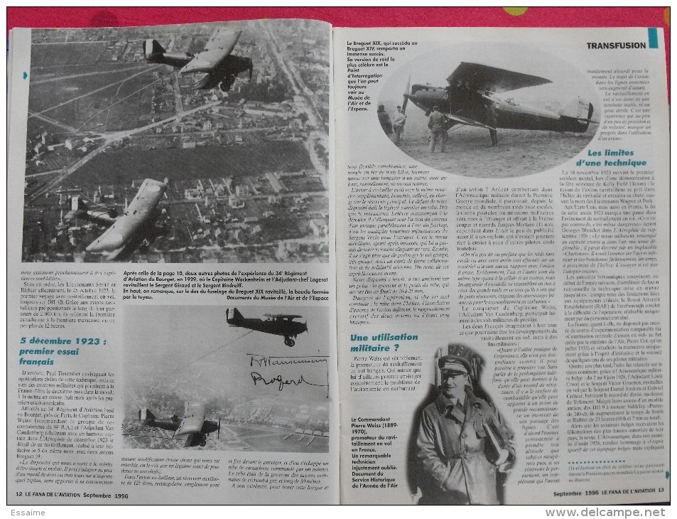 Revue Le Fana De L'aviation N° 322. 1996. Avion Atlantic Blohm & Voss Guerre Chine-japon 1937 - Flugzeuge