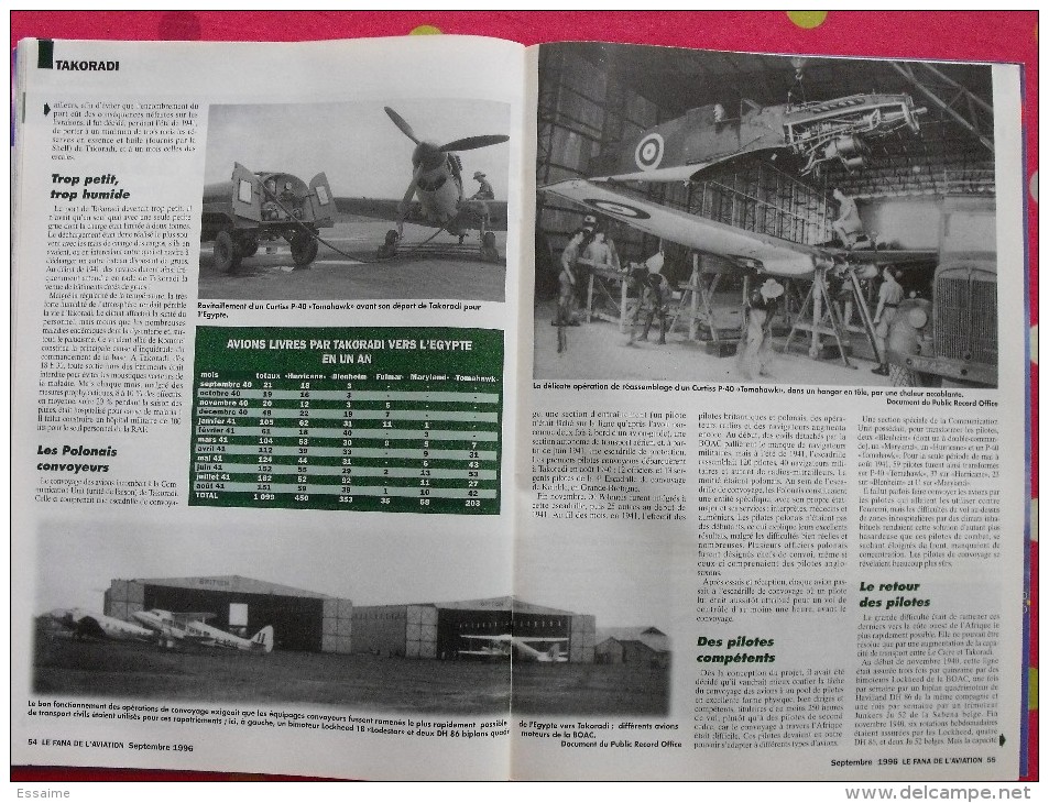 revue Le fana de l'aviation n° 322. 1996. avion atlantic blohm & voss guerre chine-japon 1937