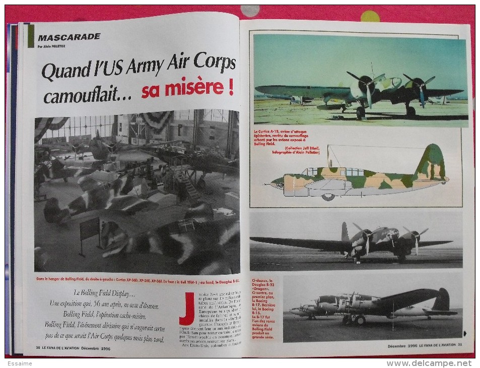 revue Le fana de l'aviation n° 325. 1996 avion breguet atlantic messerschmitt 262. aviation roumaine en 1941