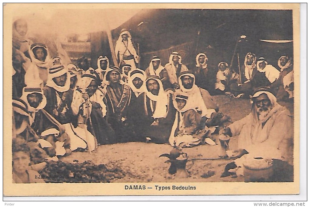 SYRIE - DAMAS - Types Bedouins - Syrie