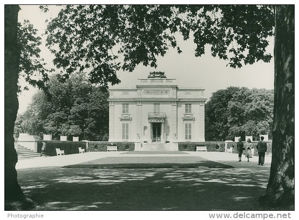 Chateau De Bagatelle Paris France Ancienne Photographie 1965 - Autres & Non Classés