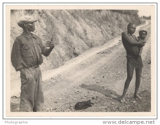 Attilio Gatti Expedition Africaine Angola Ancienne Photo 1936 - Africa