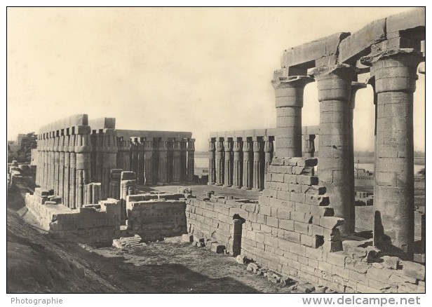 Egypte Louxor Le Temple Lehnert &amp; Landrock Photo 1930 - Africa