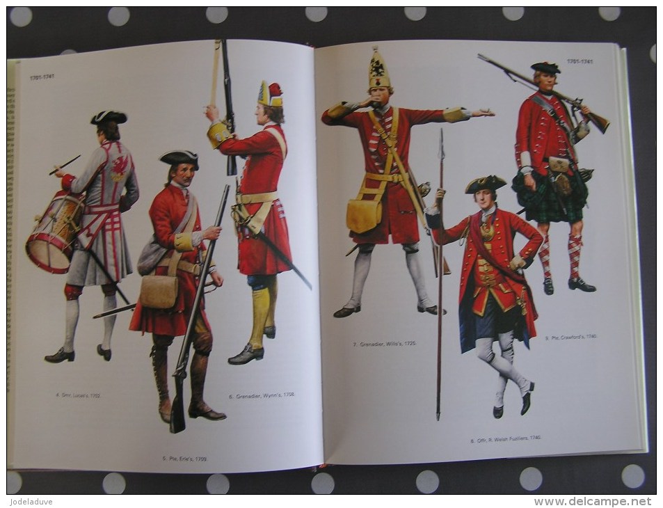 BRITISH INFANTRY UNIFORMS SINCE 1660 Barthrop Turner Empire Guerre 1940 1945 1914 1918  Armée Infantrie Napoléon - Brits Leger