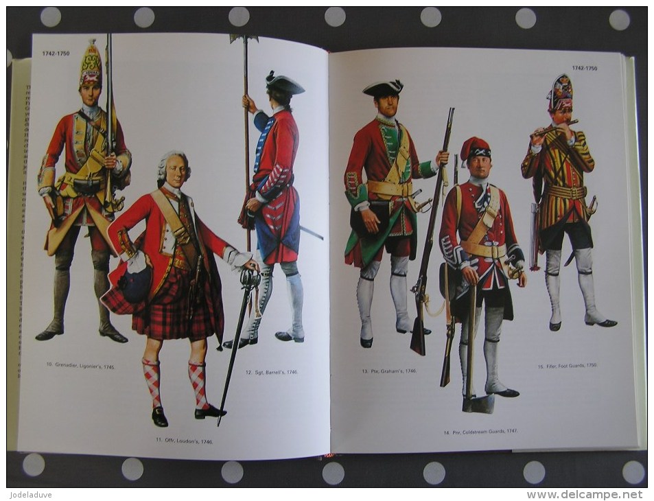 BRITISH INFANTRY UNIFORMS SINCE 1660 Barthrop Turner Empire Guerre 1940 1945 1914 1918  Armée Infantrie Napoléon - British Army