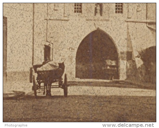 Nancy Porte De La Graffe Ancienne Photo Stereo Neurdein 1880 - Stereoscopic