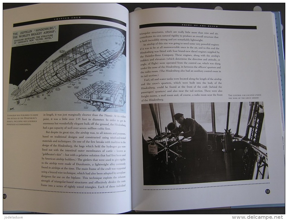 THE GREAT AIRSHIPS Zeppelin Dirigeable Aviation Aircraft Avion Aéronautique Graf Zeppelin Hidenburg