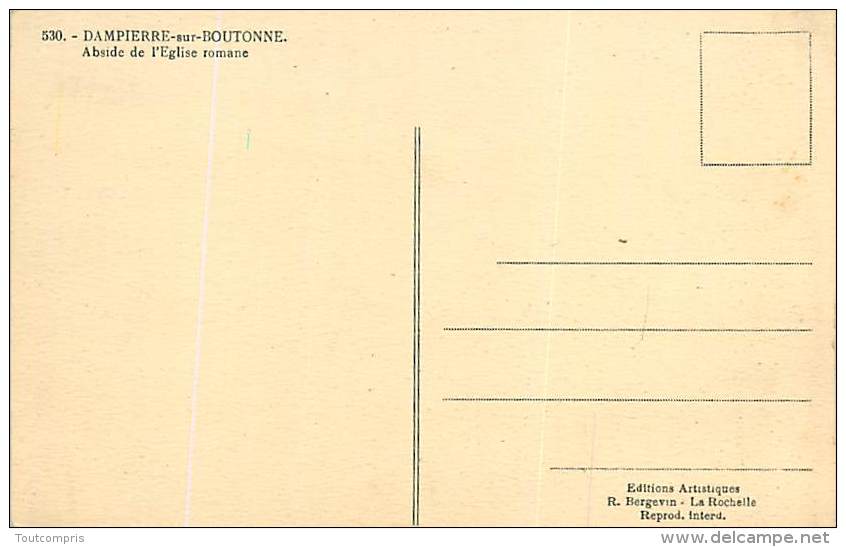 TC-Z-15 - 1291 : DAMPIERRE - Dampierre-sur-Boutonne