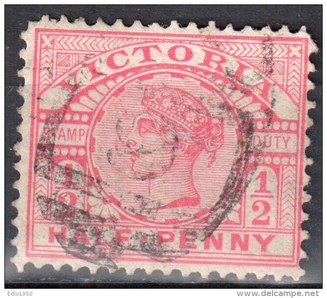 Victoria - Australia 1887 - Queen Victoria  - Mi 100a - Used - Oblitérés