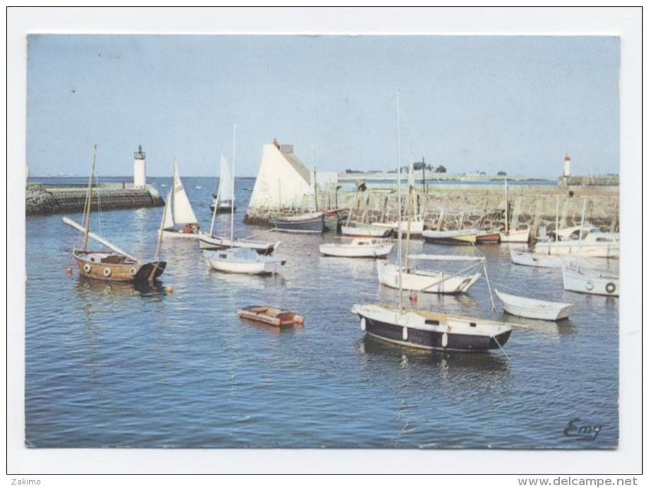 50-ST VAAST LA HOUGUE L Entrée Du Port-RECTO/VERSO -C19 - Saint Vaast La Hougue