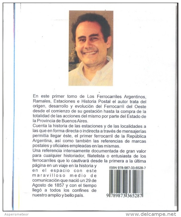 LOS FERROCARRILES ARGENTINOS RAMALES, ESTACIONES E HISTORIA POSTAL 2 TOMOS 1857-1872 NUEVO  MARTIN HORACIO DELPRATO - Motive