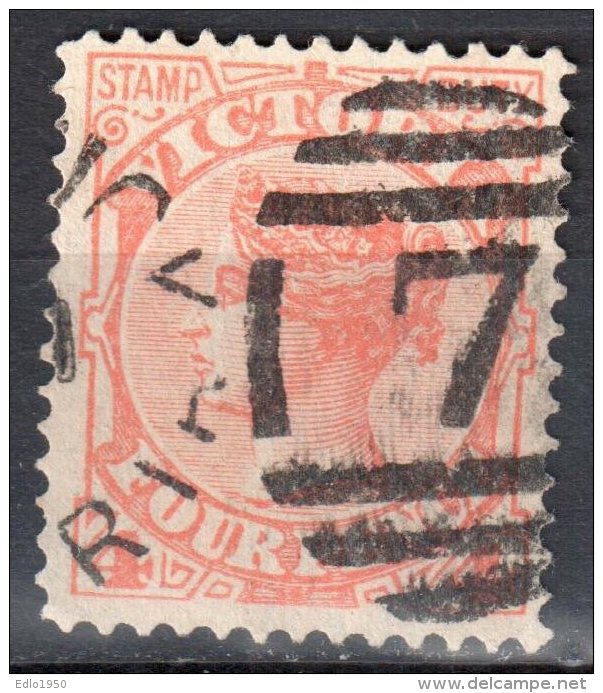 Victoria - Australia 1887 - Queen Victoria  - Mi 103 - Used - Oblitérés