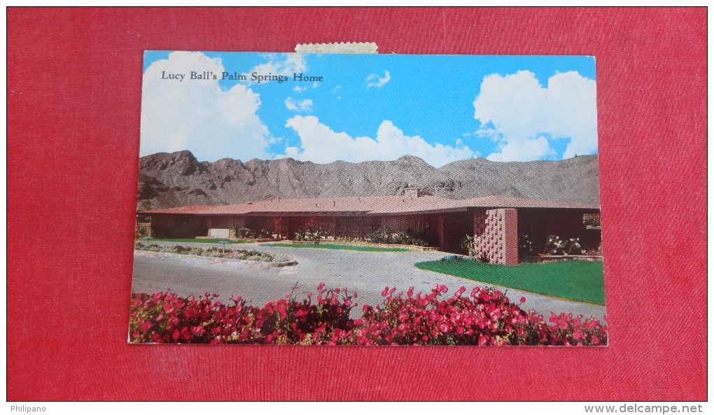 Lucy Ball's  Home  California> Palm Springs            -1826 - Palm Springs