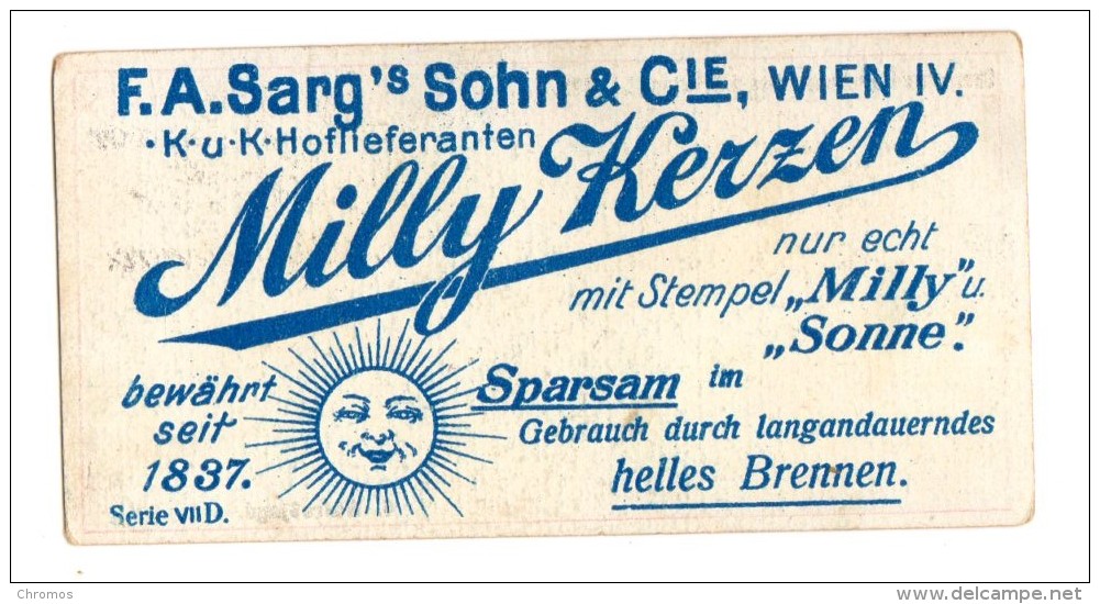 Chromo Pour Candele Milly Kerzen, Sarg, Wien, Autriche, Österrreich, Skoresby Grönland - Andere & Zonder Classificatie